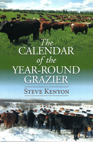 Calendar of the year-round grazier front cover