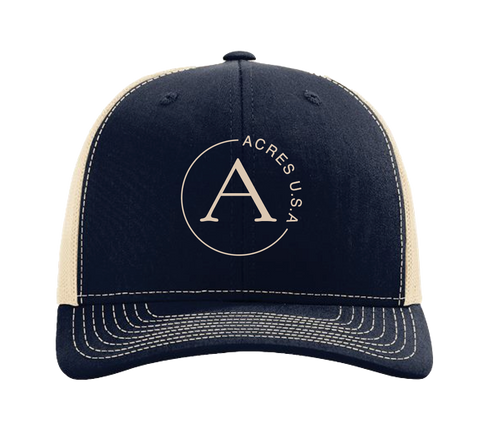 Acres U.S.A. Navy Cap