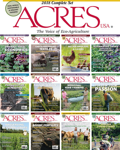 2018 Acres U.S.A. Digital Magazine Issue Collection
