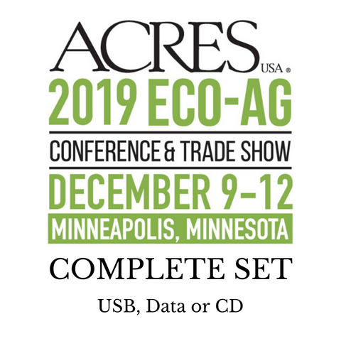 2019 Eco-Ag Conference Workshop Audio Complete Set