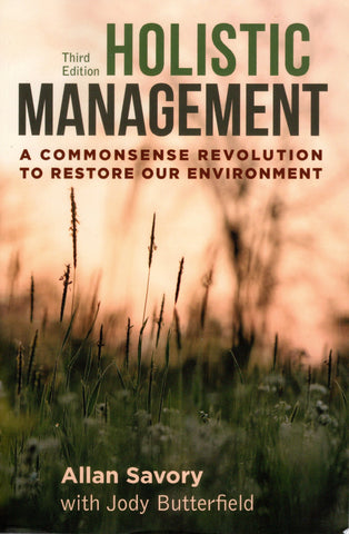 Holistic Management by Allan Savory front cover