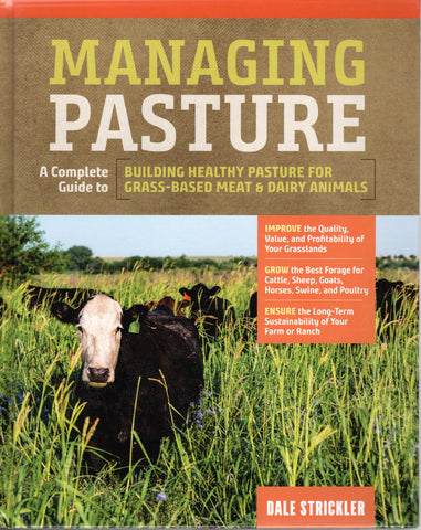 Managing Pasture by Dave Strickler front cover