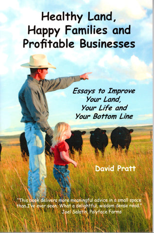 Healthy Land, Happy Families and Profitable Businesses front cover