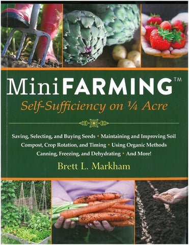 Mini Farming Self-Sufficiency on 1/4 Acres front cover