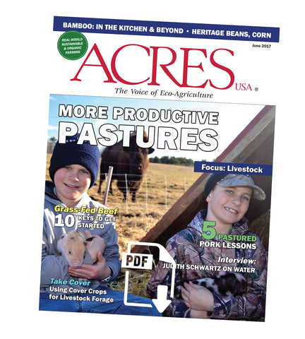 Acres U.S.A. Magazine June 2017 Front Cover
