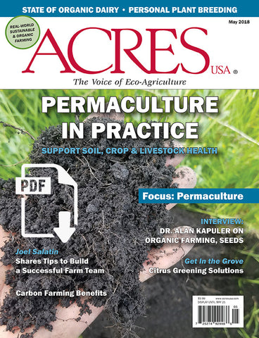 Acres U.S.A. Magazine May 2018