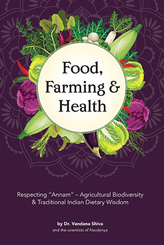 Front cover image of the book Food, Farming & Health by Vandana Shiva